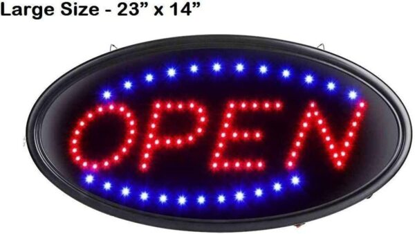 open sign for business