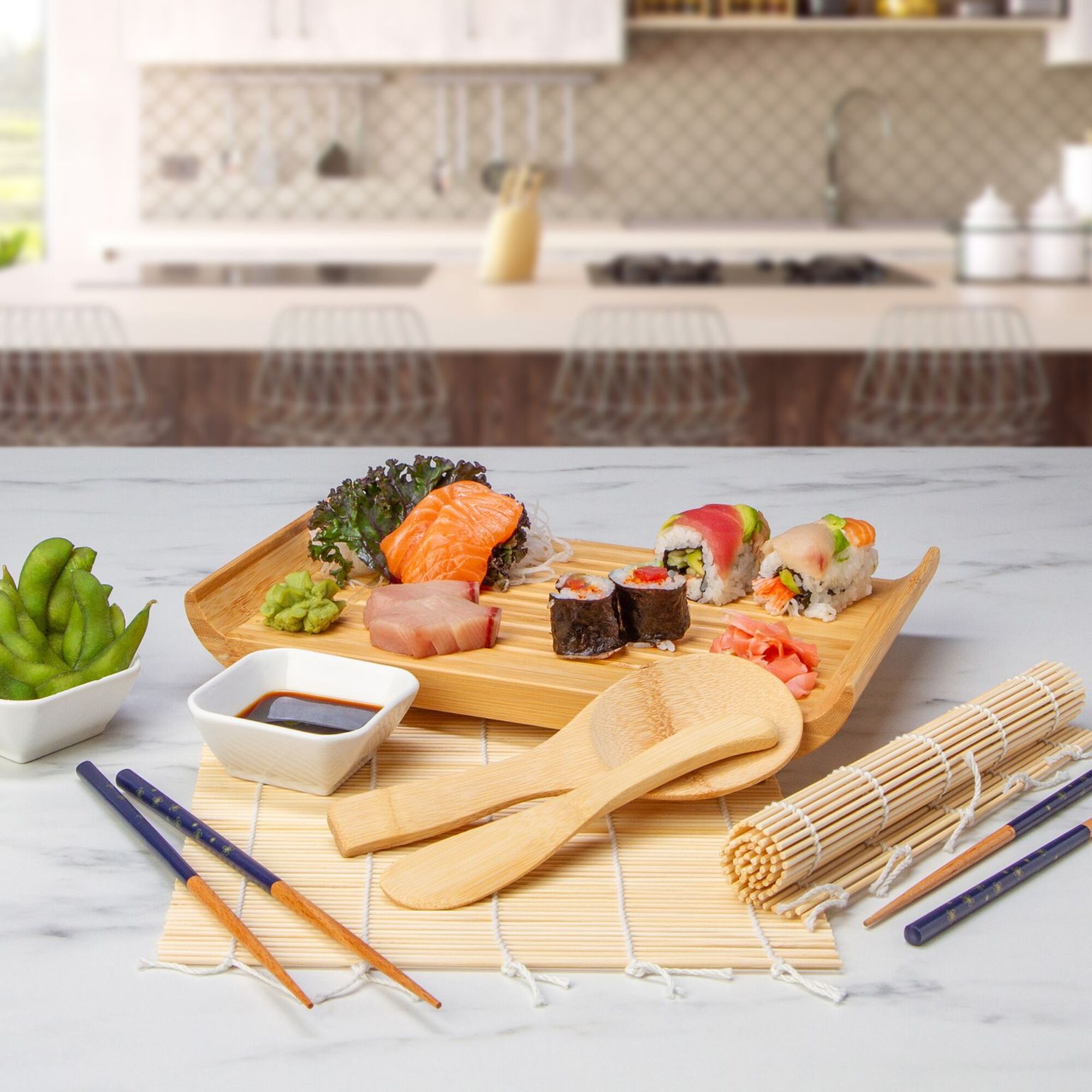 Sushi Board with Optional Chopsticks